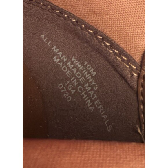 Nine West Finny Crocodile Embossed Pointy Toe Booties, Brown, 10 M - Picture 11 of 12